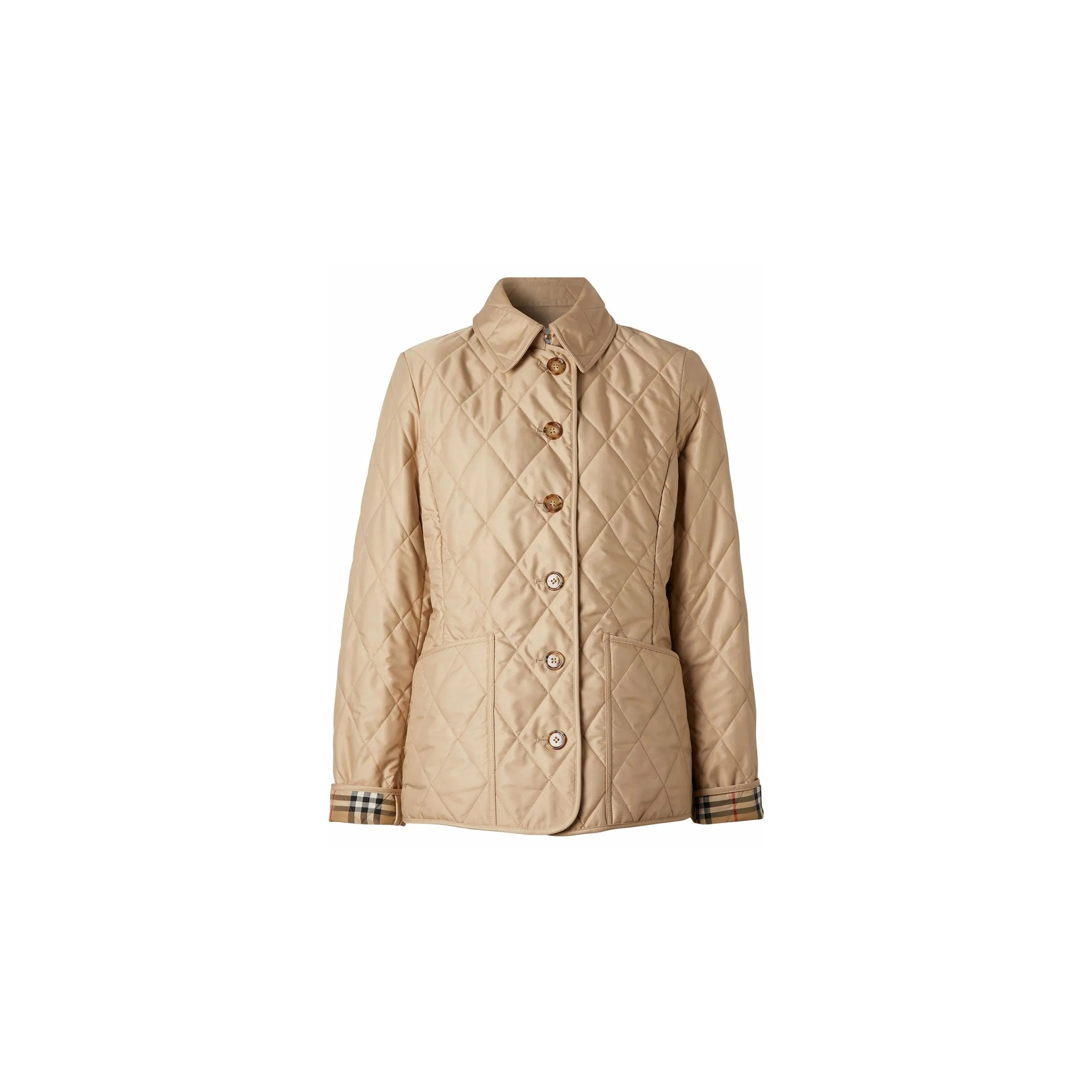 bv*b*rry D1am0nd patterned quilted jacket